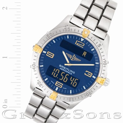 Breitling F56062 Aerospace Quartz Male Titanium Replica Watches