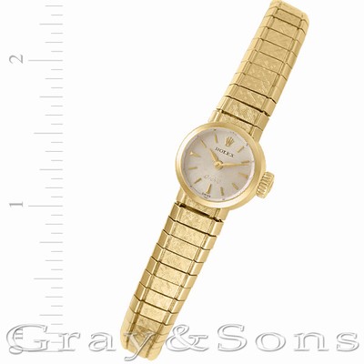 Rolex 116 Orchid Manual Female 18k yellow gold Replica Watches
