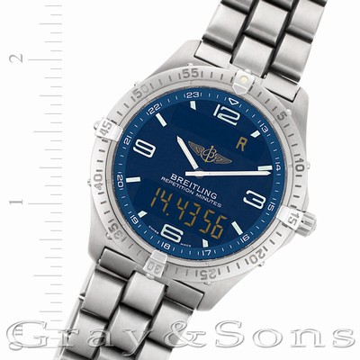 Breitling e65062 Aerospace Quartz Male Titanium Replica Watches