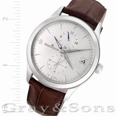 Jaeger LeCoultre 162.84.30 Dual Time Automatic Male Stainless Steel Replica Watches