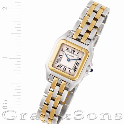 Cartier WCAGO132 Panthere Quartz Female Stainless Steel Replica Watches