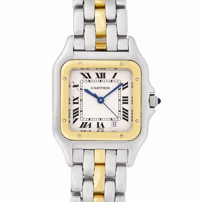 Cartier W25028B Panthere Quartz Unisex Stainless Steel Replica Watches