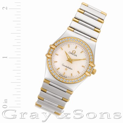 Omega Omega 3985 Constellation Quartz Female Stainless Steel Replica Watches