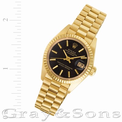Rolex 6917 Datejust Automatic Female 18k yellow gold Replica Watches
