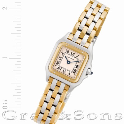 Cartier 1057917C Panthere Quartz Female Stainless Steel Replica Watches