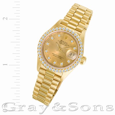 Rolex 69178 Datejust Automatic Female 18k yellow gold Replica Watches