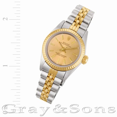 Rolex 67193 Oyster Perpetual Automatic Female Stainless Steel Replica Watches