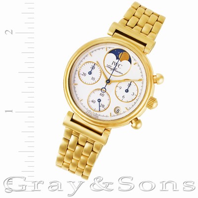 IWC IWC 3689 Da Vinci Quartz Female 18k yellow gold Replica Watches