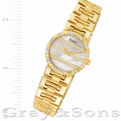 Piaget 80564K81 Dancer Quartz Female 18k yellow gold Replica Watches