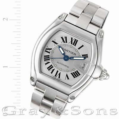 Cartier W62025V3 Roadster Automatic Male Stainless Steel Replica Watches