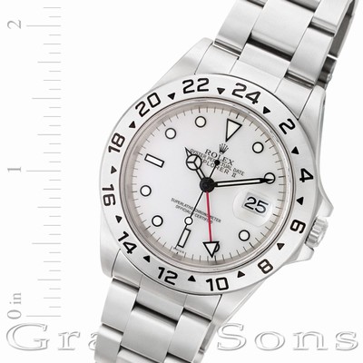 Rolex 16570 Explorer II Automatic Male Stainless Steel Replica Watches