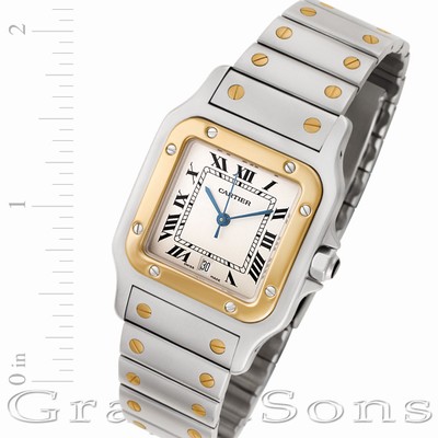 Cartier W20011c4 Santos Quartz Unisex Stainless Steel Replica Watches