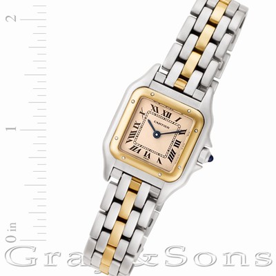 Cartier W25029B8 Panthere Quartz Female Stainless Steel Replica Watches