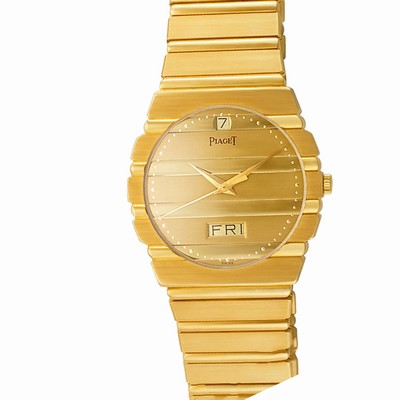 Piaget 15562c701 Polo Quartz Male 18k yellow gold Replica Watches
