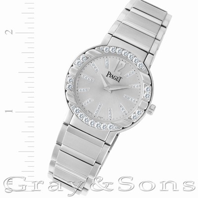 Piaget GOA33231 Polo Quartz Female 18k White Gold Replica Watches