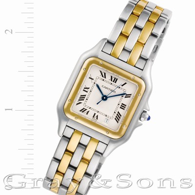 Cartier W25028B Panthere Quartz Male Stainless Steel Replica Watches