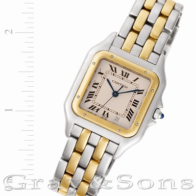 Cartier W25028B Panthere Quartz Male Stainless Steel Replica Watches