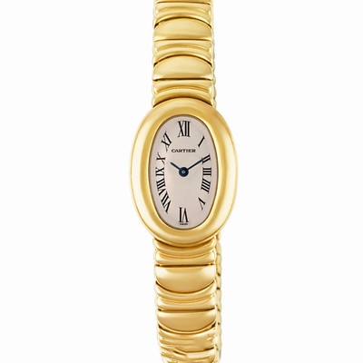 Cartier Cartier 2517 Baignoire Quartz Female 18k yellow gold Replica Watches