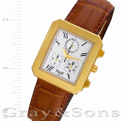 Piaget 14254 Protocol Quartz Male 18k yellow gold Replica Watches