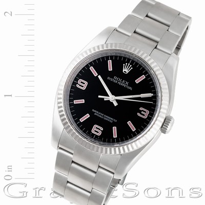 Rolex 116034 Oyster Perpetual Automatic Unisex Stainless Steel Replica Watches