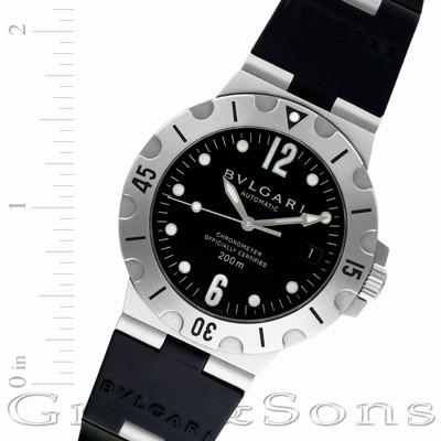 Bvlgari SD38S Scuba Automatic Male Stainless Steel Replica Watches