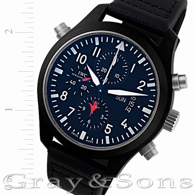 IWC 3799 Top Gun Automatic Male titanium & ceramic Replica Watches