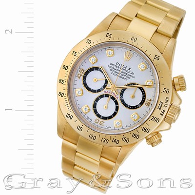 Rolex 16528 Daytona Automatic Male 18k yellow gold Replica Watches