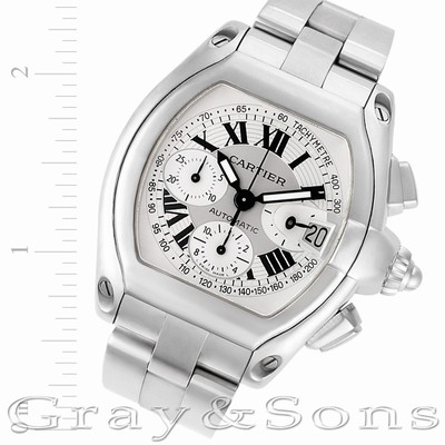 Cartier W62019X6 Roadster Automatic Male Stainless Steel Replica Watches