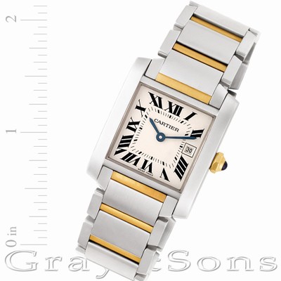 Cartier W51012Q4 Tank Francaise Quartz Unisex Stainless Steel Replica Watches
