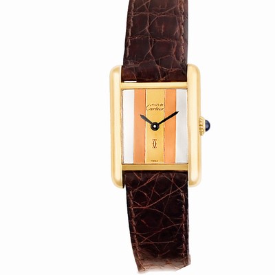 Cartier Cartier 2285 Tank Vermeil Manual Female Vermeil Replica Watches