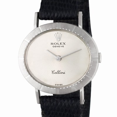 Rolex 4081-2 Cellini Manual Female 18k White Gold Replica Watches