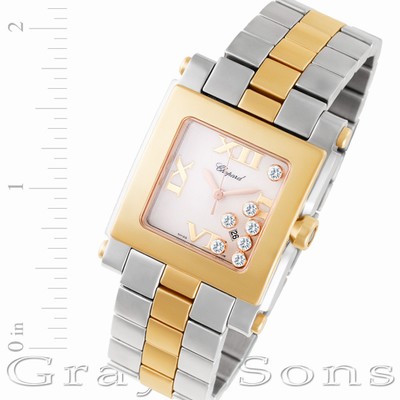 Chopard 27-8498-9001 Happy Sport Quartz Female Stainless Steel Replica Watches