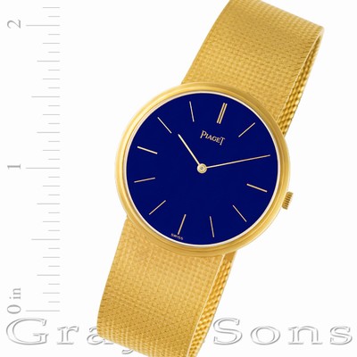 Piaget 9643b18 Manual Male 18k yellow gold Replica Watches