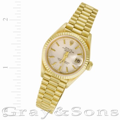 Rolex 69178 Datejust Automatic Female 18k yellow gold Replica Watches