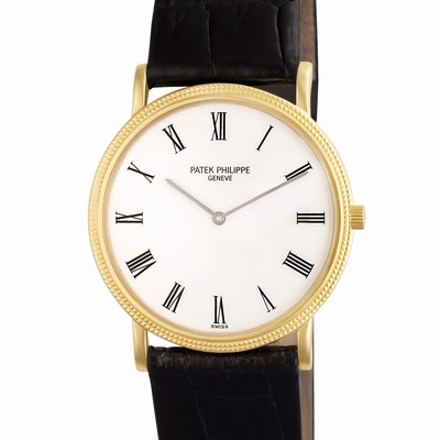 Patek Philippe 3520/D Calatrava Manual Male 18k yellow gold Replica Watches