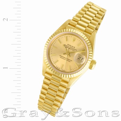 Rolex 69178 Datejust Automatic Female 18k yellow gold Replica Watches
