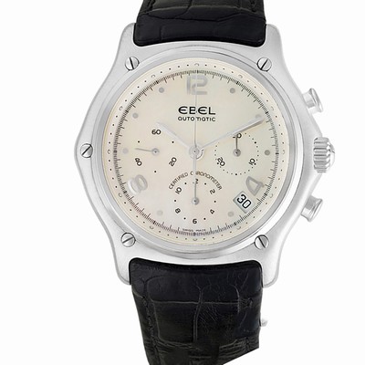 Ebel e3137240 1911 Automatic Male 18k White Gold Replica Watches