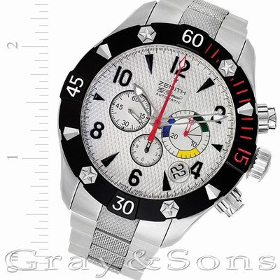 Zenith 03 El Primero Automatic Male Stainless Steel Replica Watches