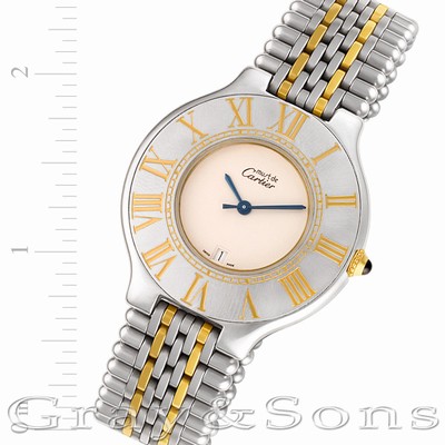 Cartier 126000p 21 Quartz Male Stainless Steel Replica Watches