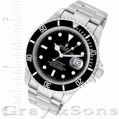 Rolex 16610 Submariner Automatic Male Stainless Steel Replica Watches