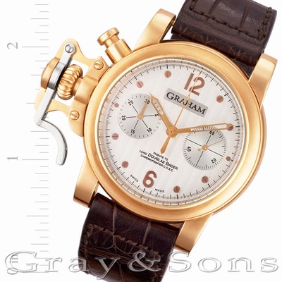 Graham Graham 2459 Chronofighter Automatic Male 18k rose gold Replica Watches