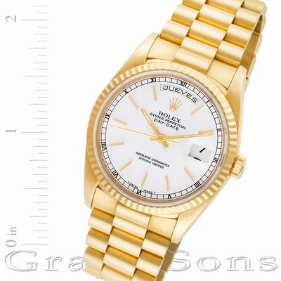 Rolex 18238 Day-Date Automatic Male 18k yellow gold Replica Watches
