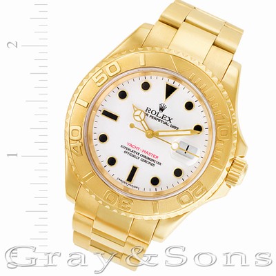 Rolex 16628D Yacht-Master Automatic Male 18k yellow gold Replica Watches