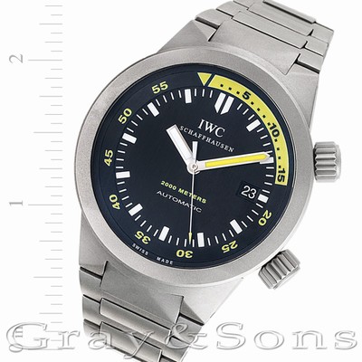 IWC iw3538 Aquatimer Automatic Male Titanium Replica Watches