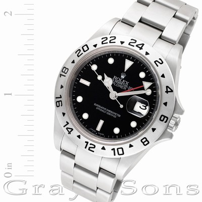 Rolex 16570 Explorer II Automatic Male Stainless Steel Replica Watches