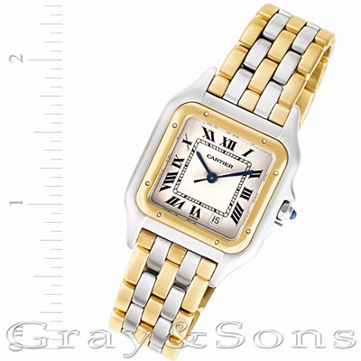 Cartier w25028b Panthere Quartz Male Stainless Steel Replica Watches
