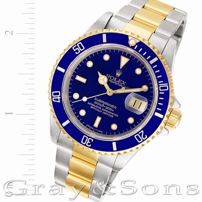Rolex 16613 Submariner Automatic Male Stainless Steel Replica Watches