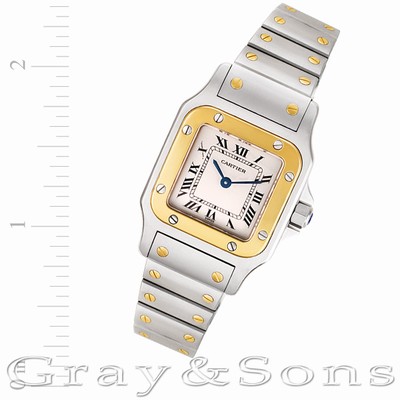 Cartier W20012C4 Santos Quartz Female Stainless Steel Replica Watches