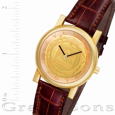 Bvlgari at 35 mgl auto Bvlgari Automatic Male 18k yellow gold Replica Watches
