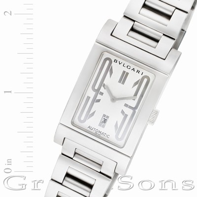 Bvlgari rt 45 s Rettangolo Automatic Male Stainless Steel Replica Watches